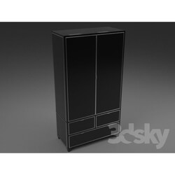 Wardrobe _ Display cabinets - Wardrobe 117h57h215sm 