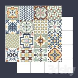Tile - Gayafores Rustic Heritage mix 
