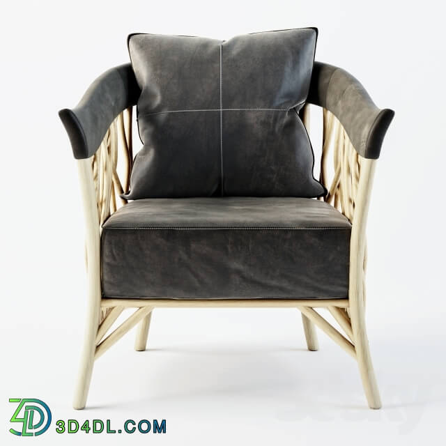 Arm chair - Wicker Lounge Chair