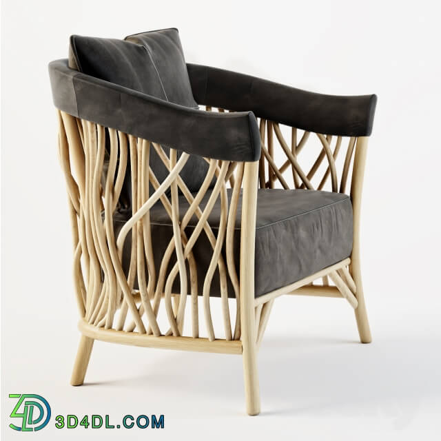 Arm chair - Wicker Lounge Chair