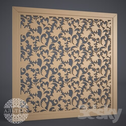 Other decorative objects - AlteroStyle Carved panel MDF RK0005 