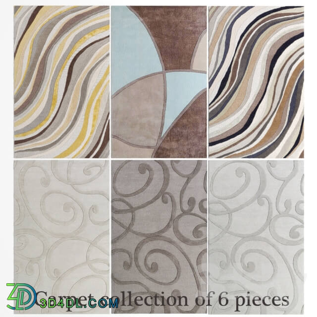 Carpets - Carpet collection of 6 pieces