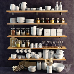 Tableware - Set of dishes 