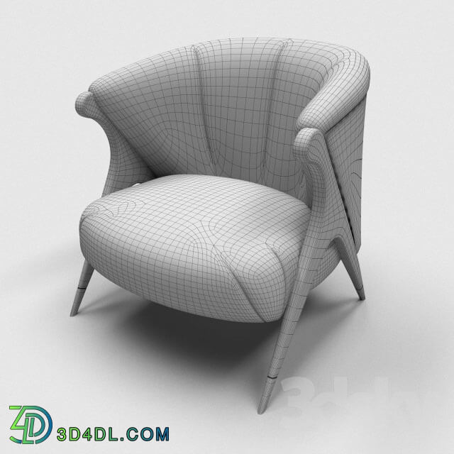 Arm chair - The chair in the style of Art Deco