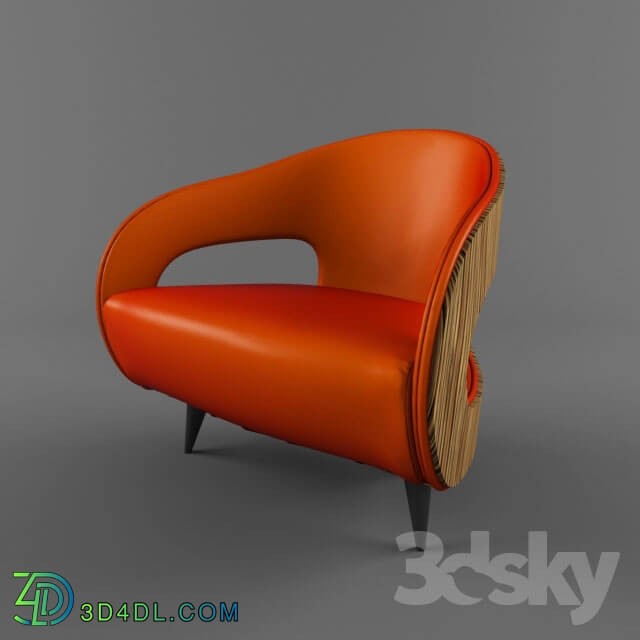 Arm chair - Leather chair