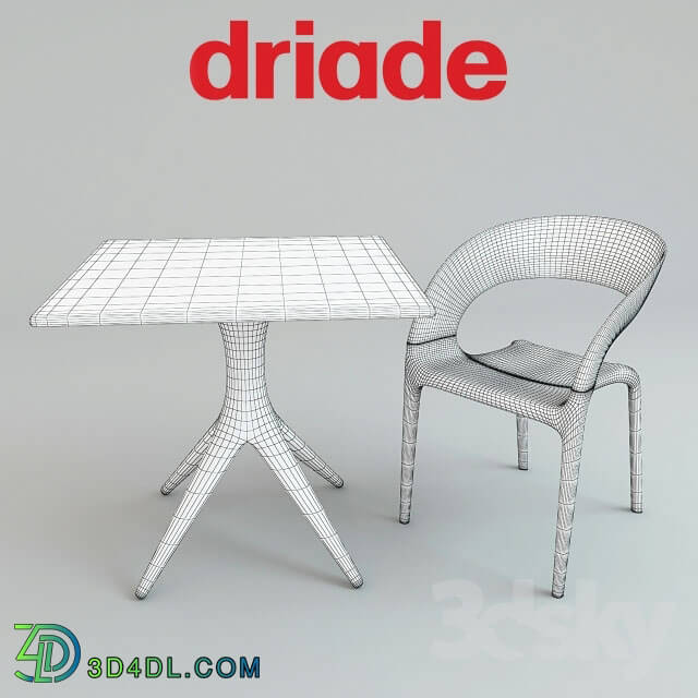 Table _ Chair - Driade Chair Ring _ Table App