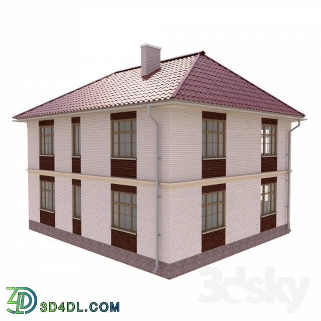 Building - A two-storey cottage