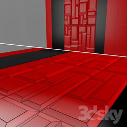 Bathroom accessories - tile NORDIC RED CAPTURE BRILLO 