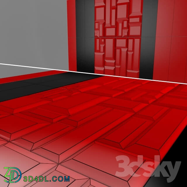 Bathroom accessories - tile NORDIC RED CAPTURE BRILLO