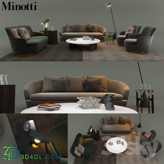 Sofa - Minotti 2017 Set1