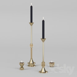 Other decorative objects - Tom Dixon_Cog Candle Holder 