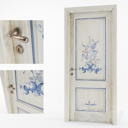 Doors - Restored Hand Painted Italian Classic Door 