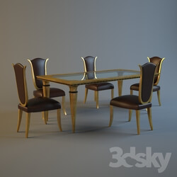 Table _ Chair - Roberto ventura _  Eleganza 