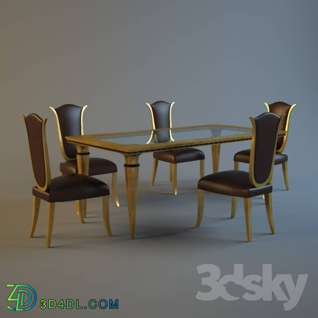 Table _ Chair - Roberto ventura _  Eleganza