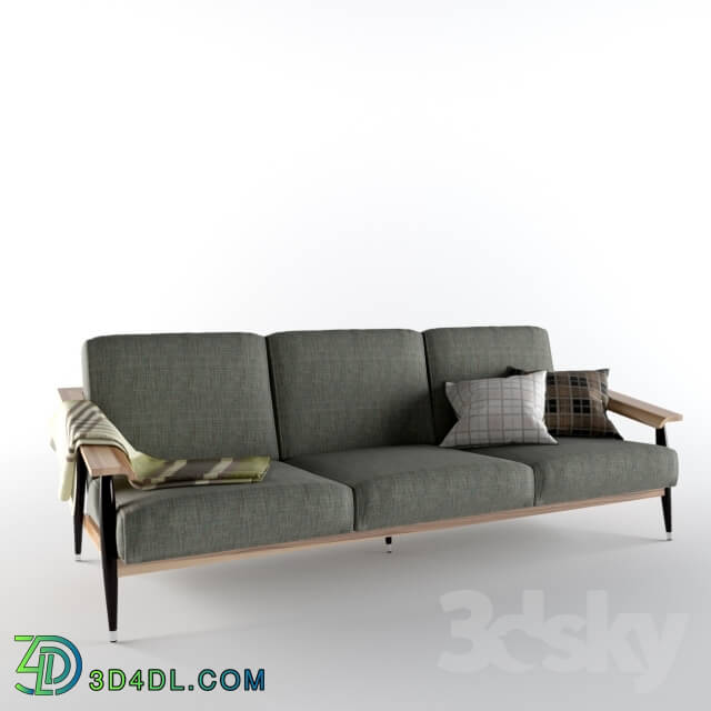 Sofa - Dowel 3 Seat Sofa