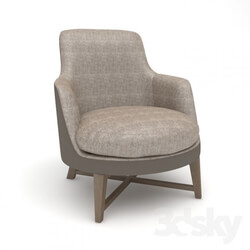 Arm chair - Flexform - Guscio Soft Armchair 