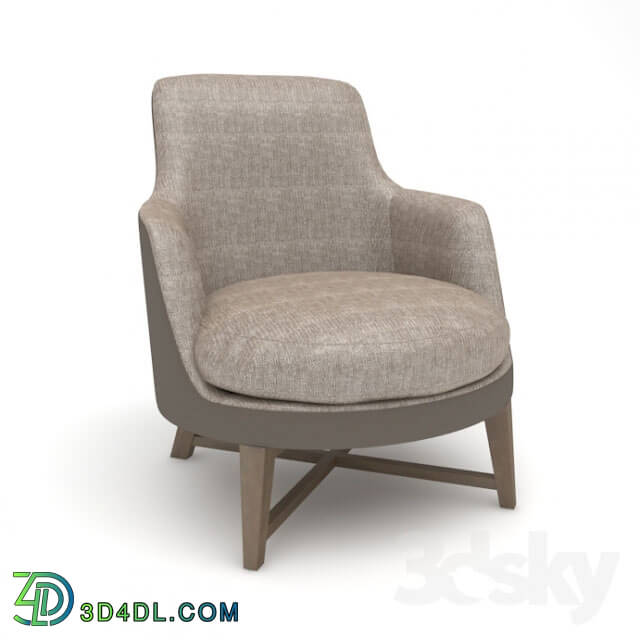 Arm chair - Flexform - Guscio Soft Armchair