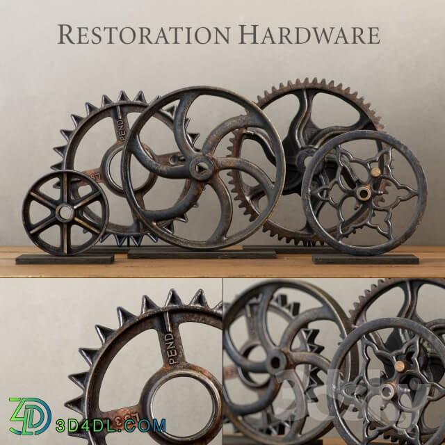 Other decorative objects - RH _ WHEEL _amp_ GEAR COLLECTION