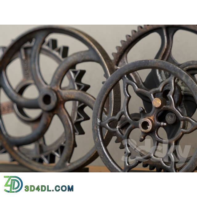 Other decorative objects - RH _ WHEEL _amp_ GEAR COLLECTION