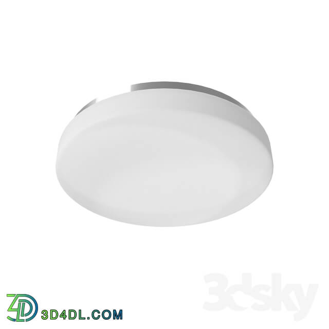 Ceiling light - 93632 LED downlight is present in the ceiling. BERAMO with remote control_ 48W _LED__ Ø760_ steel _ plastic white