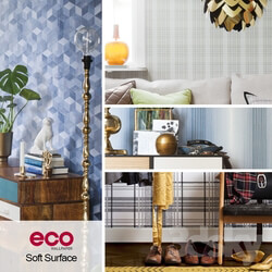 Wall covering - Wallpaper Eco Wallpaper_ Soft Surface 