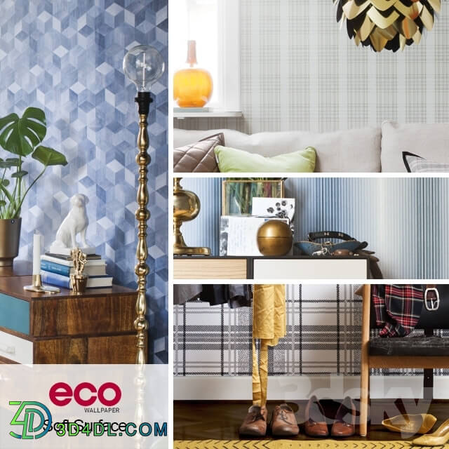 Wall covering - Wallpaper Eco Wallpaper_ Soft Surface