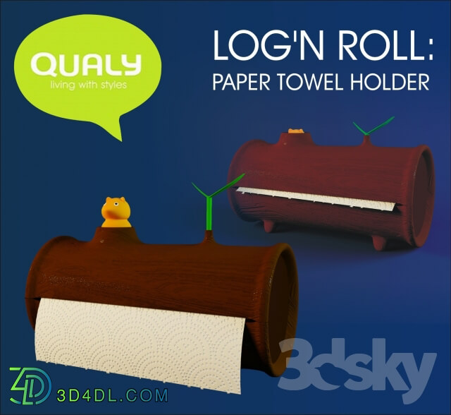 Other kitchen accessories - Qualy_Log_n Roll