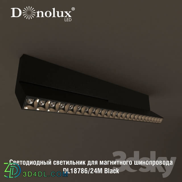 Technical lighting - Luminaire DL18786_24M for magnetic busbar trunking