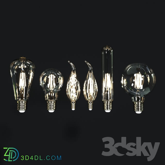 Ceiling light - Six incandescent multispiral lamps Nowodvorski VINTAGE Collection