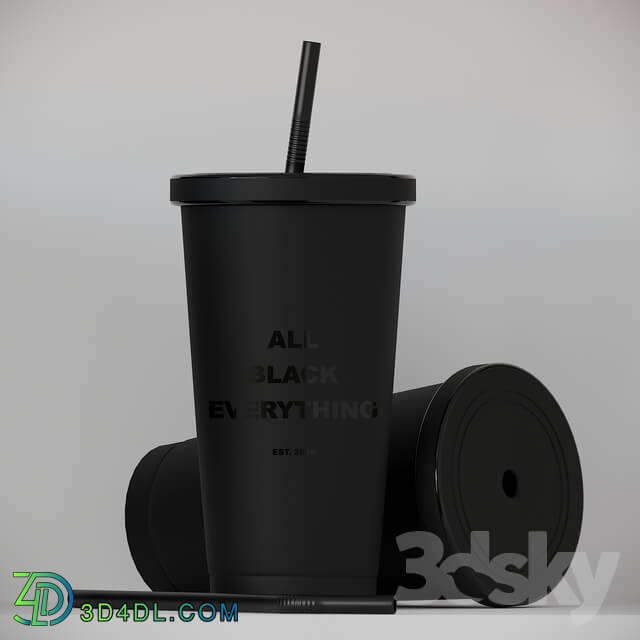 Other kitchen accessories - Blvck Tumbler Mug - Blvck Paris