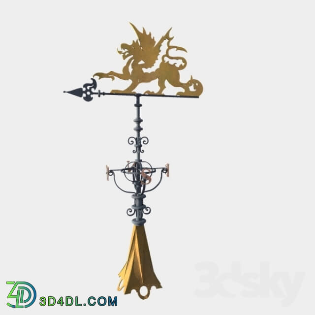 Other architectural elements - Dragon Weather Vane