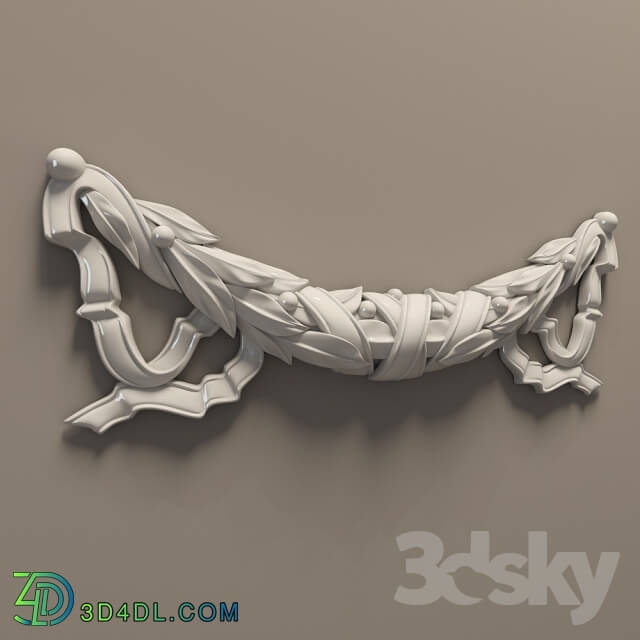 Decorative plaster - Decorative element 3