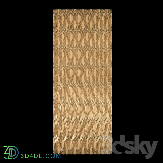 Decorative plaster - wall 3d panel decorative