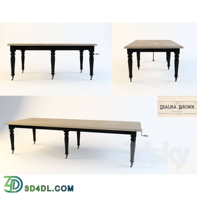 Table - Dialma Brown