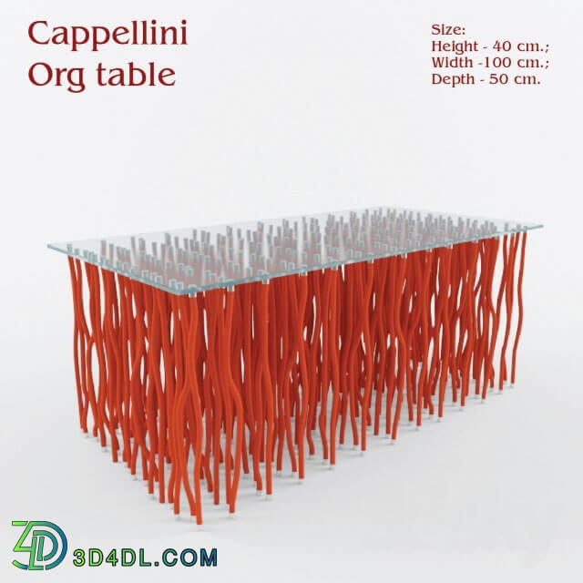 Table - Cappellini _ Org table