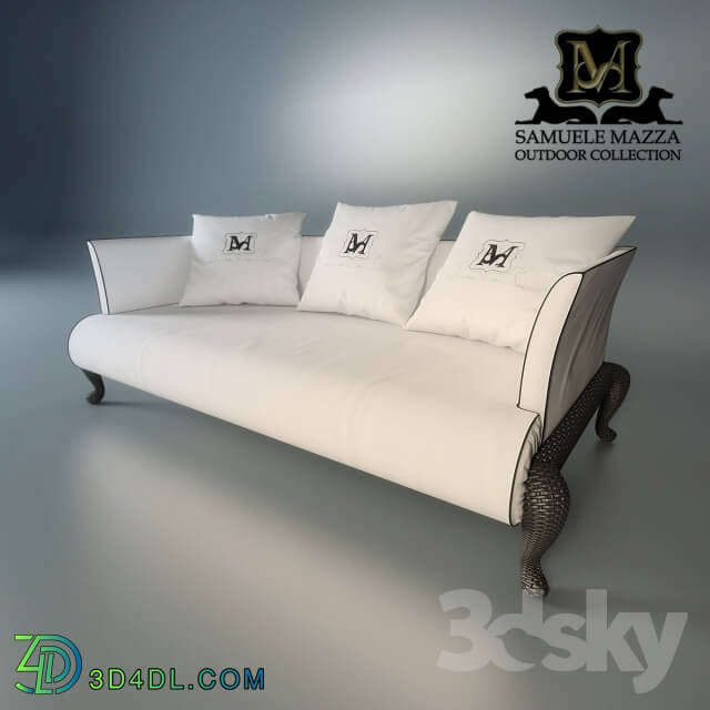 Sofa - Samuele - mazza _ Canopo sofa