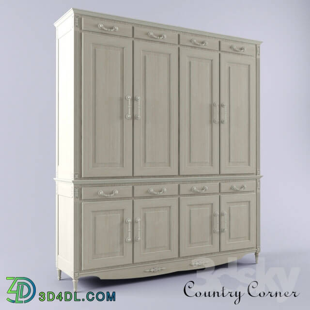 Wardrobe _ Display cabinets - Country Corner wardrobe