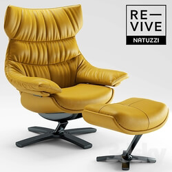 Arm chair - Armchair Re-vive by Natuzzi 