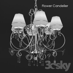 Ceiling light - Flower Candelier 