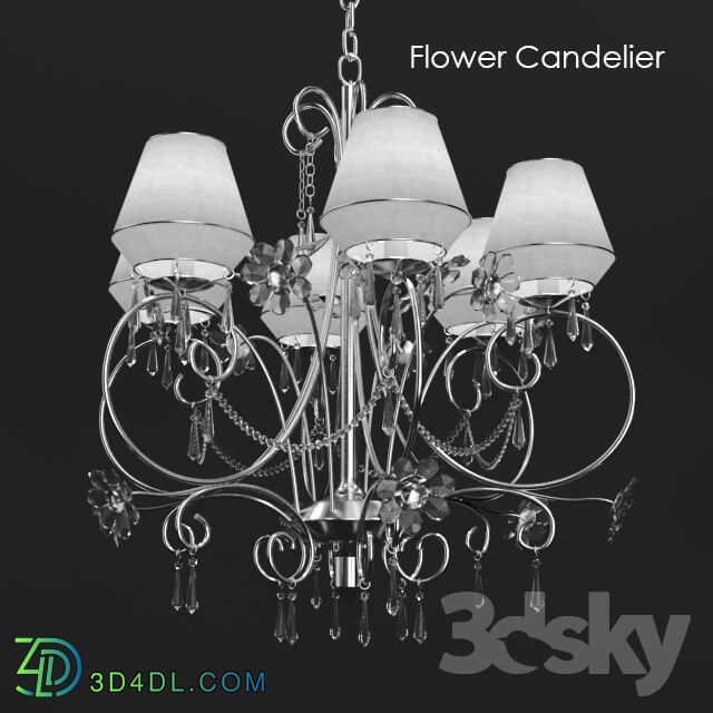 Ceiling light - Flower Candelier