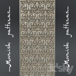 Decorative plaster - Moorish pattern-1 