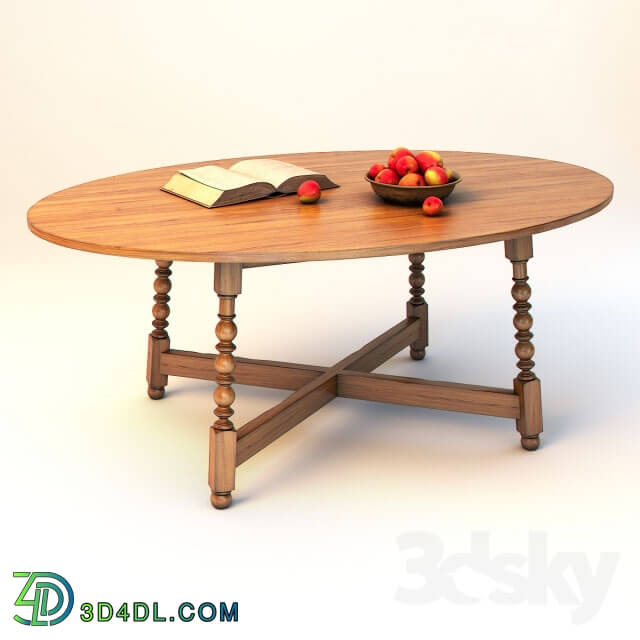 Table - Dining table in the English style