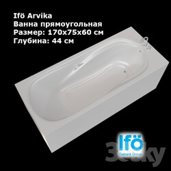 Bathtub - Bath Rectangular IFO Arvika 