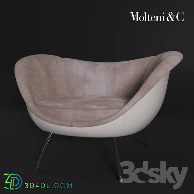 Arm chair - Molteni armchair D.154.2