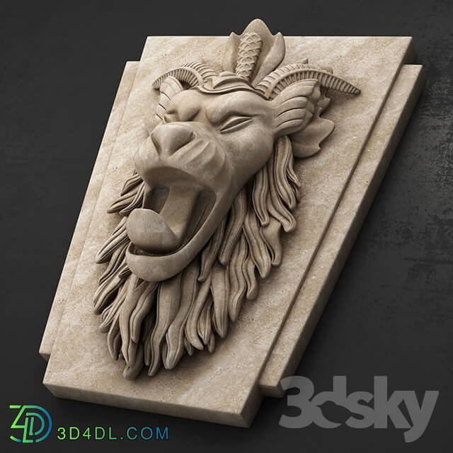 Sculpture - lion sculpture design