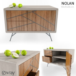 Sideboard _ Chest of drawer - NOLAN_Oak sideboard with drawers 