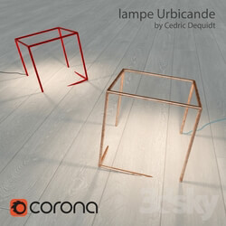 Table lamp - lampe Urbicande 