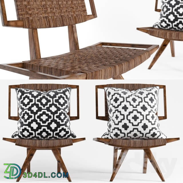 Chair - Wicker chair _ Rotang Chair _ Nomad Makum