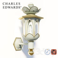 Street lighting - Wall lamp Troubadour Charles Edwards 