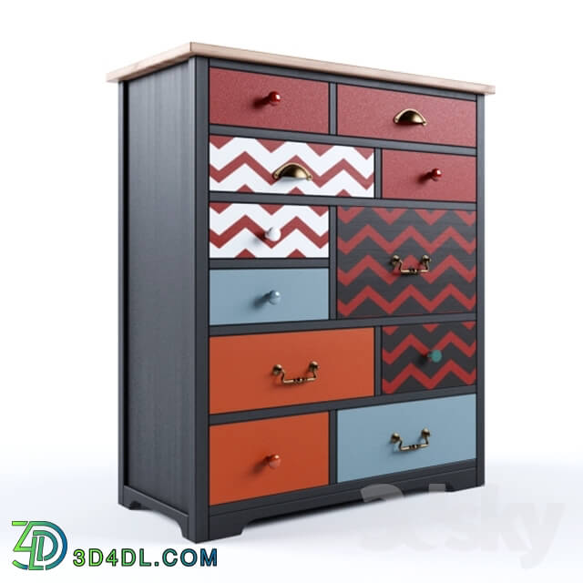 Sideboard _ Chest of drawer - Chest Vihan DG-F-CD23